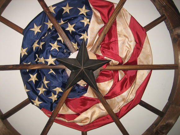 Americana Wagon Wheel | FixinitCountry