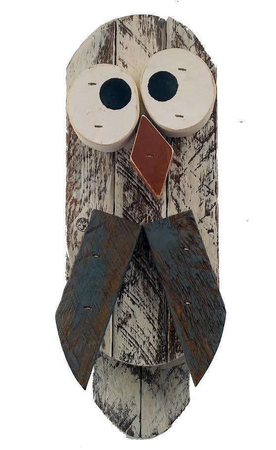 Wooden Lathe hanging owl | FixiitCountry 